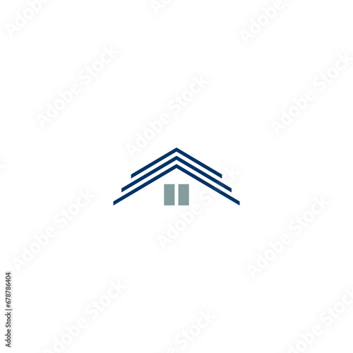  Home roof logo. Home icon sign isolated on white background.