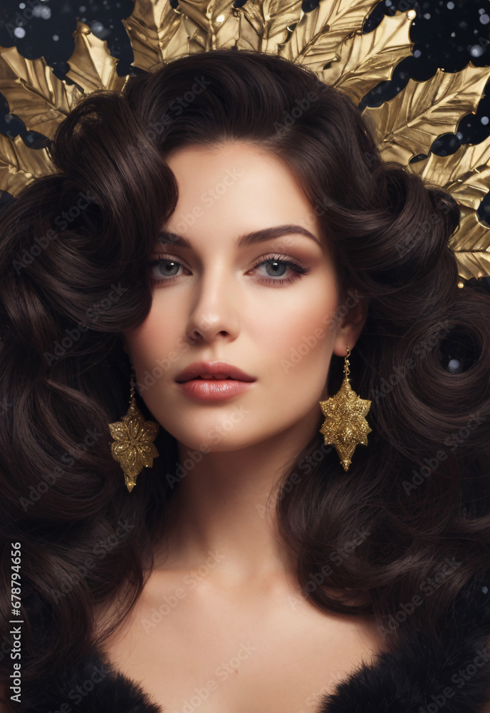 Luxury female portrait Luxury female portrait
