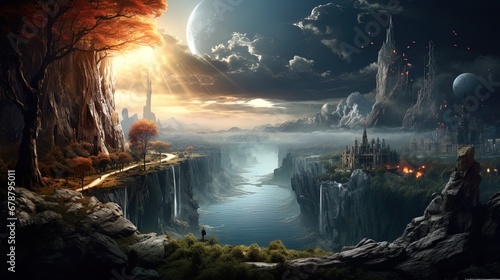 Picture Creates a World where Reality and Fantasy Merge  Offering Incredible Scenarios and Unusua
