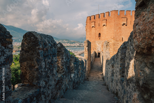 Fortress ruins of the histo...