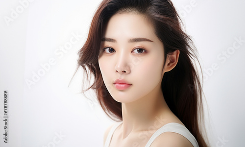portrait of a beautiful Asian woman