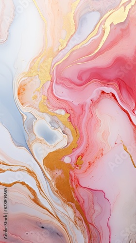 Wallpaper Mural Abstract art deco background, minimalist geometric pattern, modern mosaic inlay, texture of bright colored marble agate and gold, artificial stone design, marble tile, minimal. Generative AI, AI Torontodigital.ca