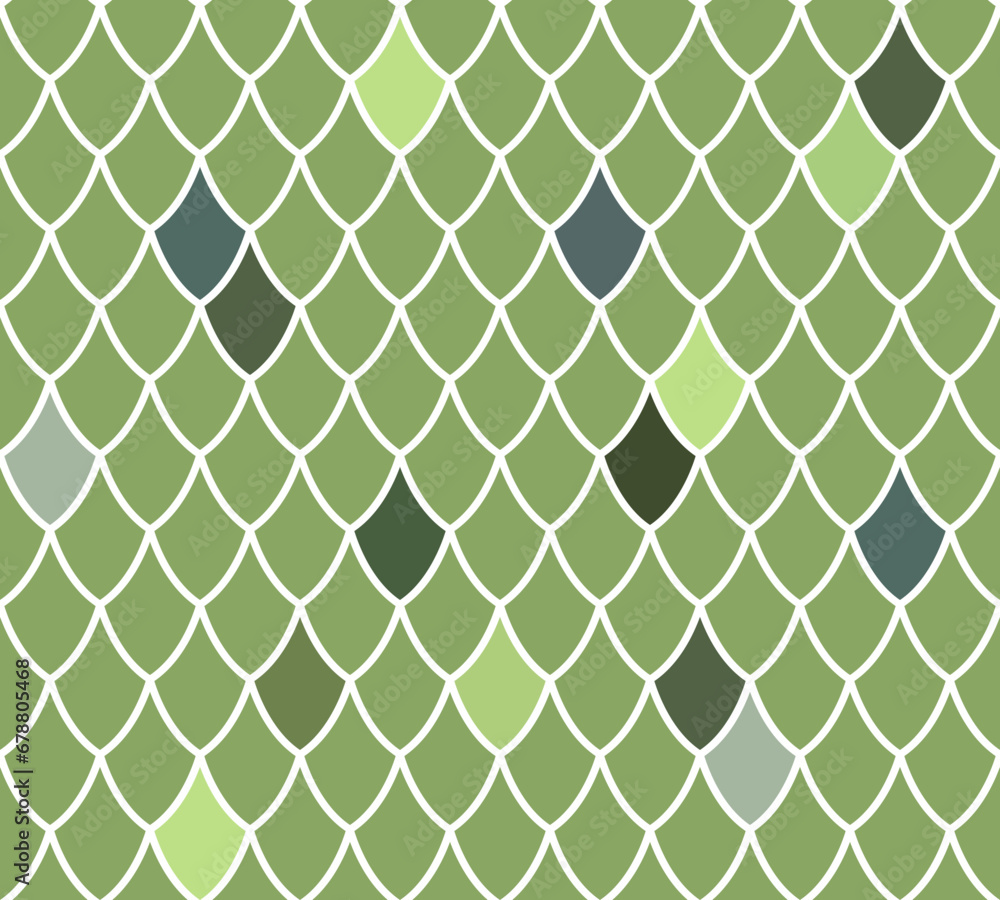 Reptile Skin Seamless Pattern Dragon Scales Background Snake Texture Silhouette Reptile Skin Seamless Pattern Dragon Scales Background Snake Texture Silhouette