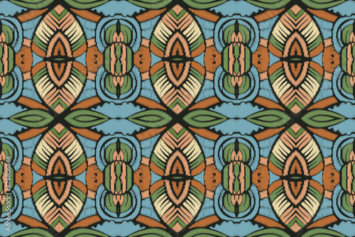American ethnic native pattern.Traditional Navajo,Aztec,Apache,Southwest and Mexican style fabric pattern.Abstract vector motifs pattern.Design for fabric,clothing,blanket,carpet,woven,wrap,decoration