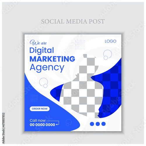 corporate digital marketing agency social media post design,