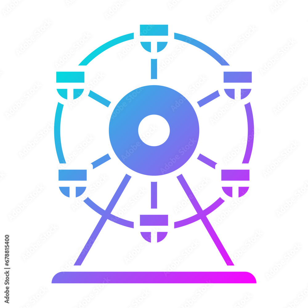 Ferris Wheel Icon