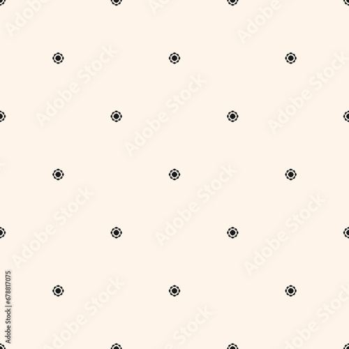 Abstract seamless vector pattern with black diamond shapes. Simple minimal geometric background for wrapping, textiles. Minimalist repeat texture ornament for modern designs, decor, wallpaper, print