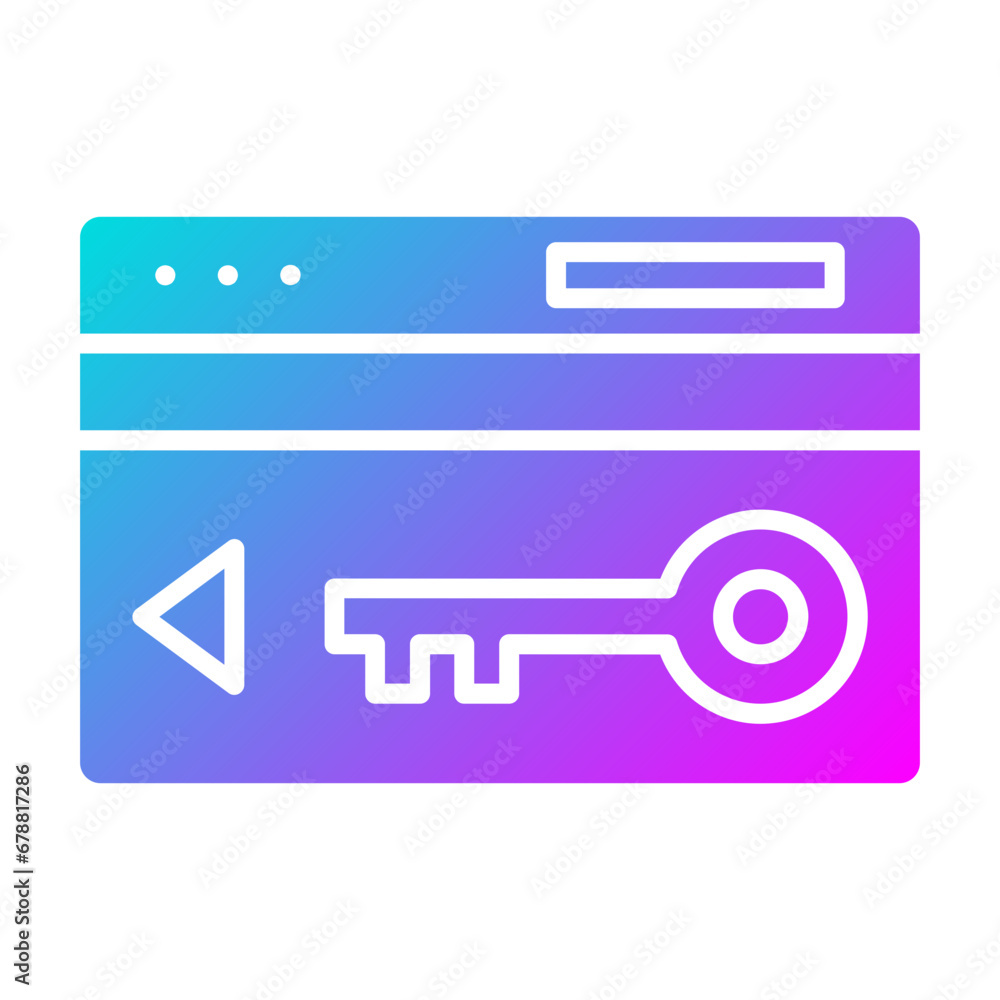 Card Key Icon Card Key Icon