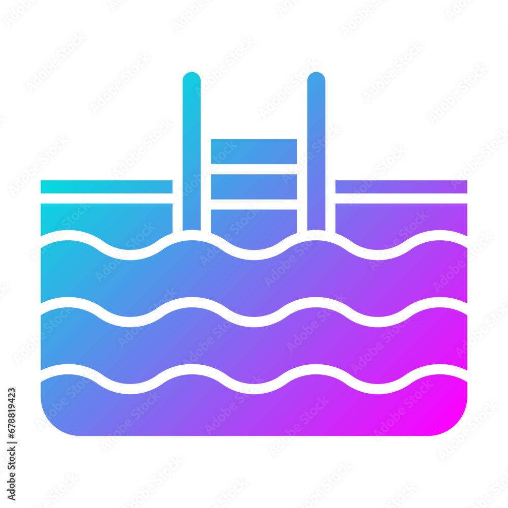 Swimming Pool Icon Swimming Pool Icon