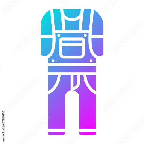 Coverall Clothes Icon