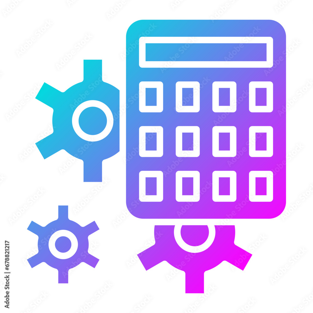 Obraz premium Calculation Icon