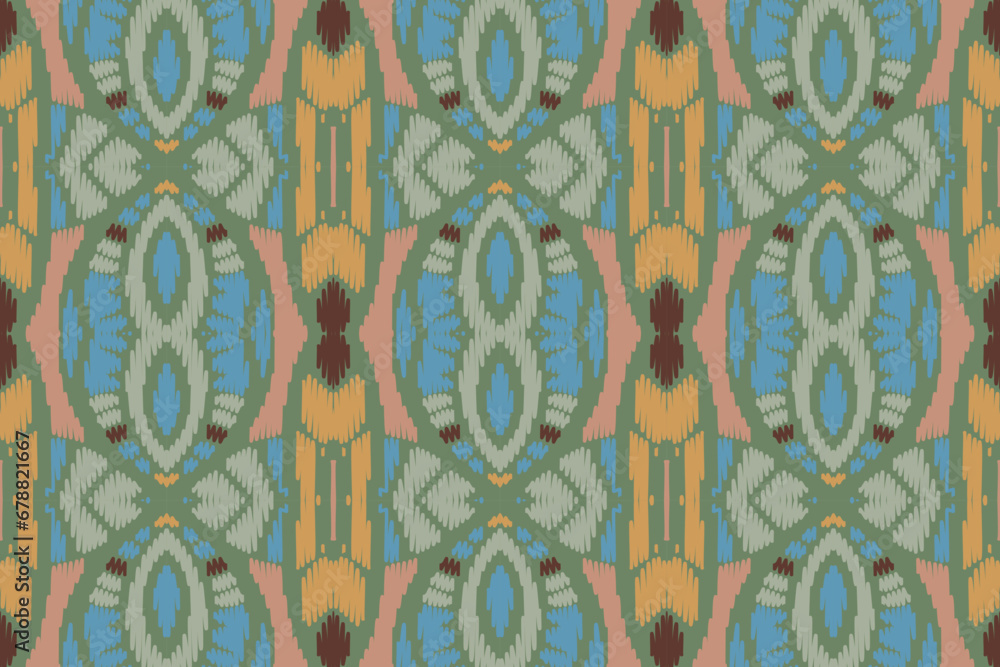 Ethnic abstract ikat art. Aztec ornament print. geometric ethnic pattern seamless color oriental. Design for background ,curtain, carpet, wallpaper, clothing, wrapping, Batik, vector illustration.
Ethnic abstract ikat art. Aztec ornament print. geometric ethnic pattern seamless color oriental. Design for background ,curtain, carpet, wallpaper, clothing, wrapping, Batik, vector illustration.