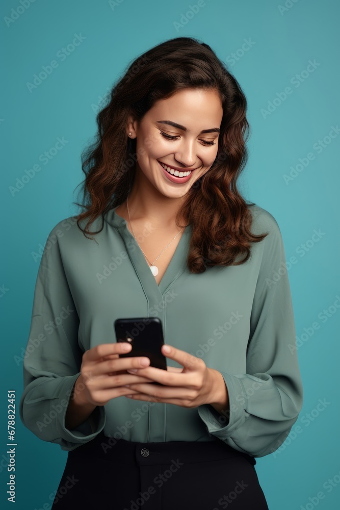 Woman texting on cell phone Woman texting on cell phone