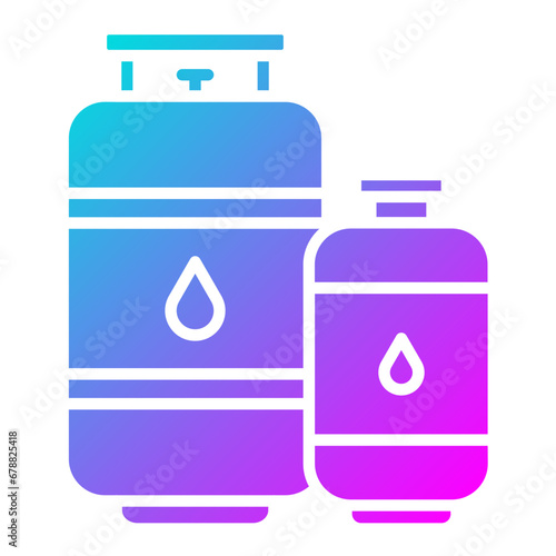 Gas Cylinders Icon