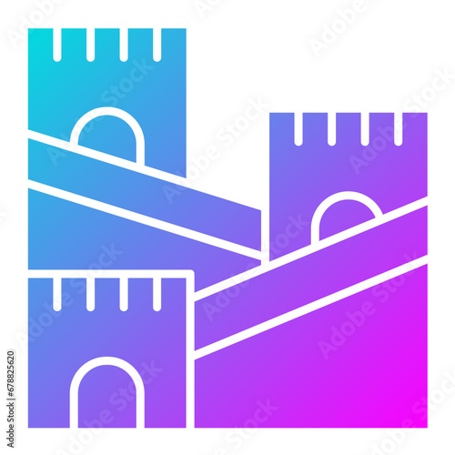 Great Wall of China Icon