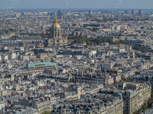 aerial view of Les Invalides, Paris © David