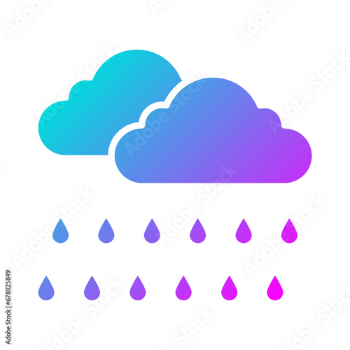 Rainy Clouds Icon