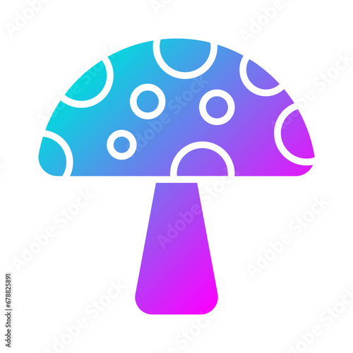 Spring Mushroom Icon