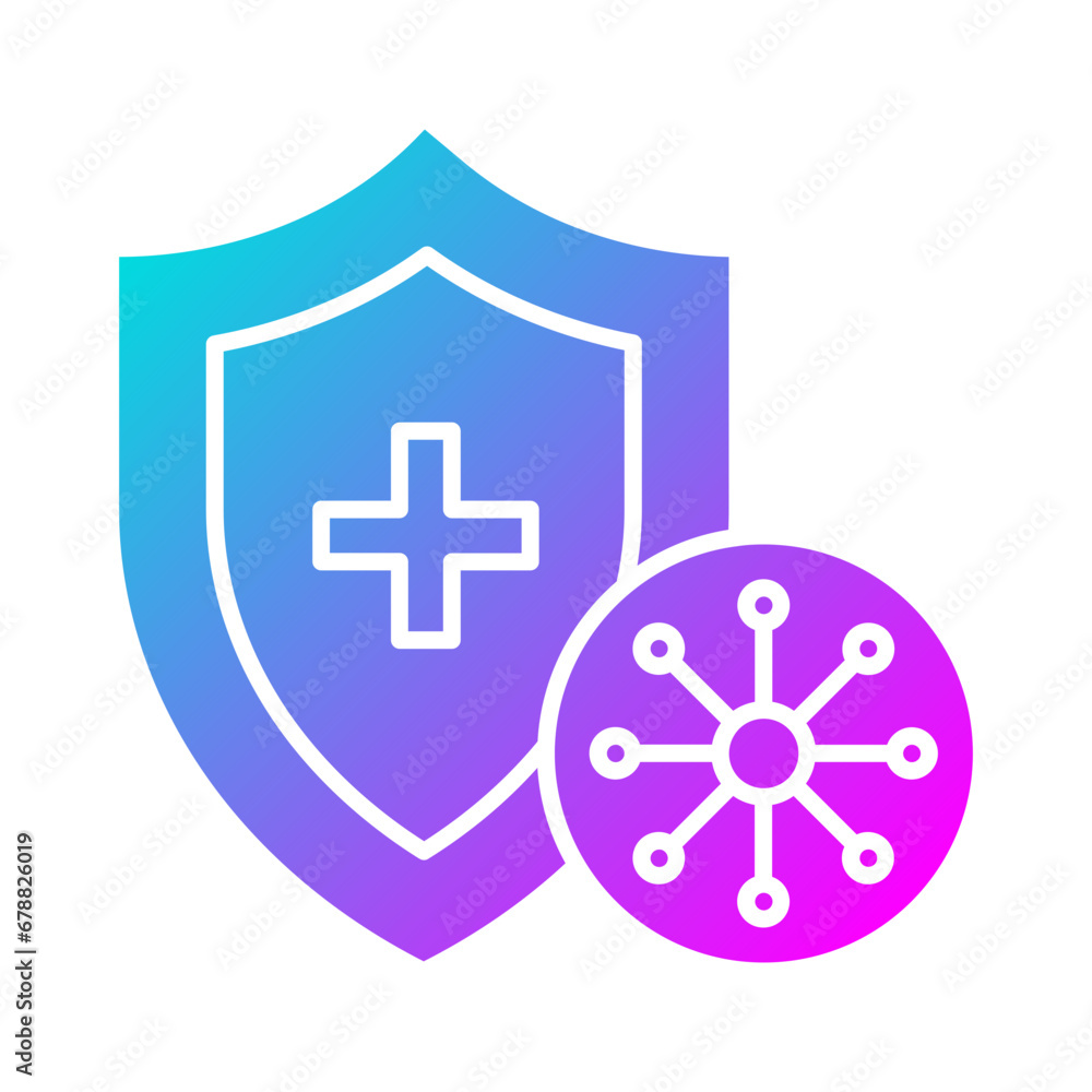 Obraz premium Virus Protection Icon