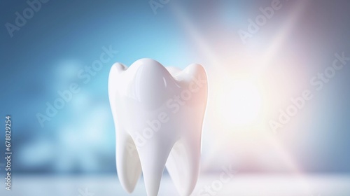 Dental Health: Shining Healthy Tooth