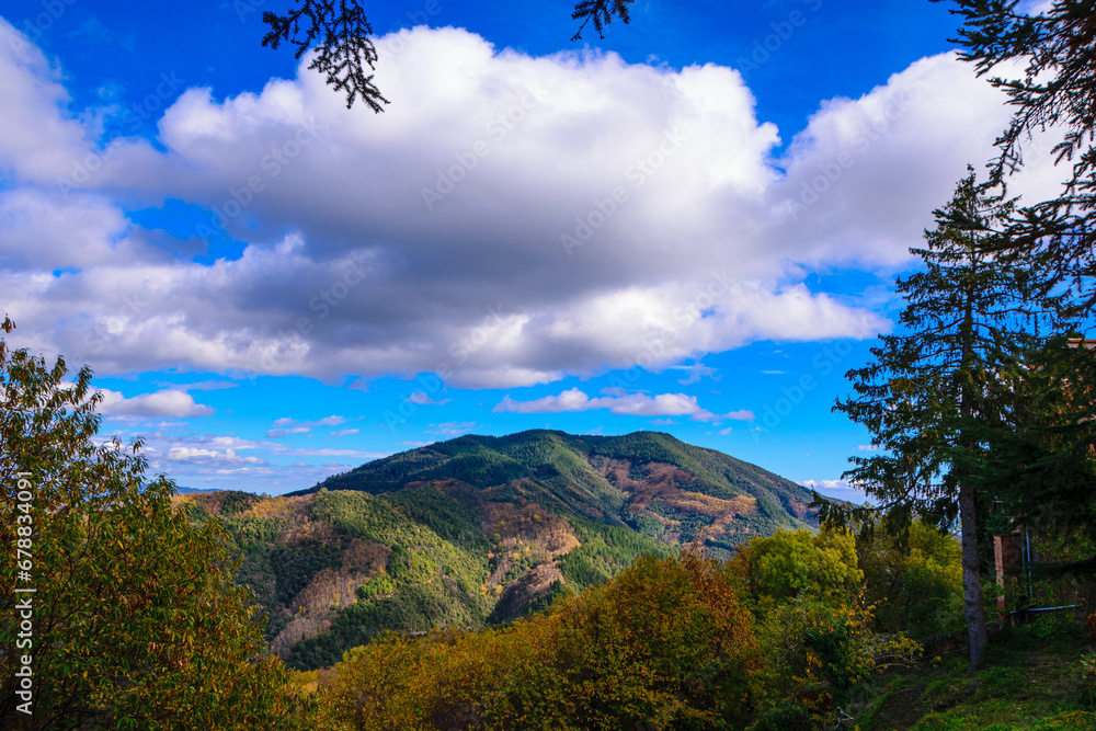 Beautiful mountain landscape in the Pyrenees