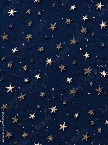 seamless background with stars