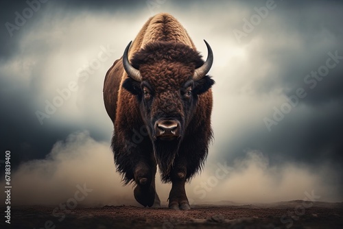 A majestic bison. Great for photos of wildlife, national parks, nature, conservation, great plains and more. 