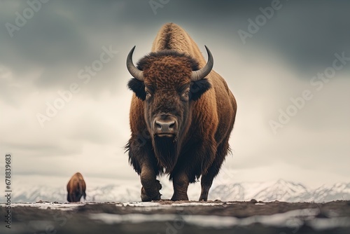 A majestic bison. Great for photos of wildlife, national parks, nature, conservation, great plains and more. 