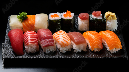 Sushi plate