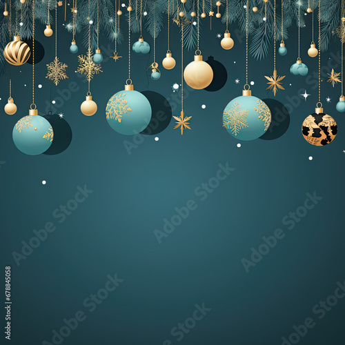 Obraz na płótnie Christmas Background Social Media Background w salonie