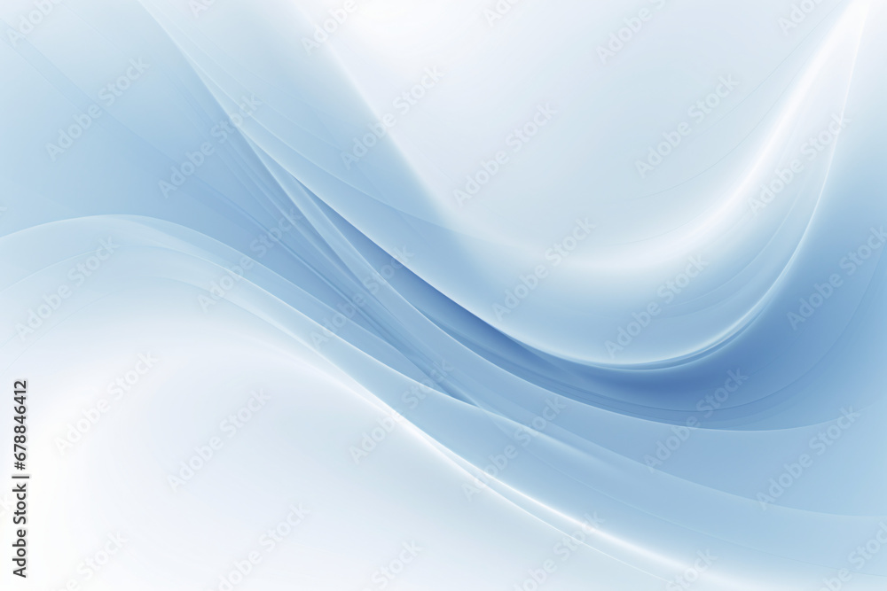 Soft blue abstract waves with light gradient background Soft blue abstract waves with light gradient background
