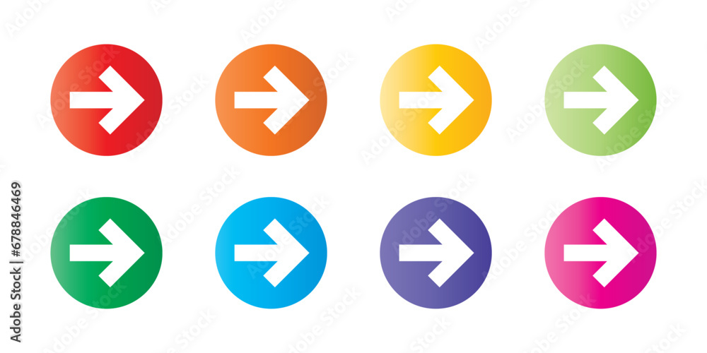 Simple arrow icon Directional symbols Simple arrow icon Directional symbols
