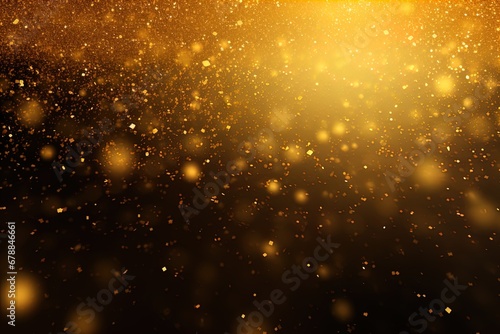 An explosion of golden glitter with depth of field and bokeh. Great for backgrounds, presentations, posters, overlays, invites, greeting cards and more.  © DW