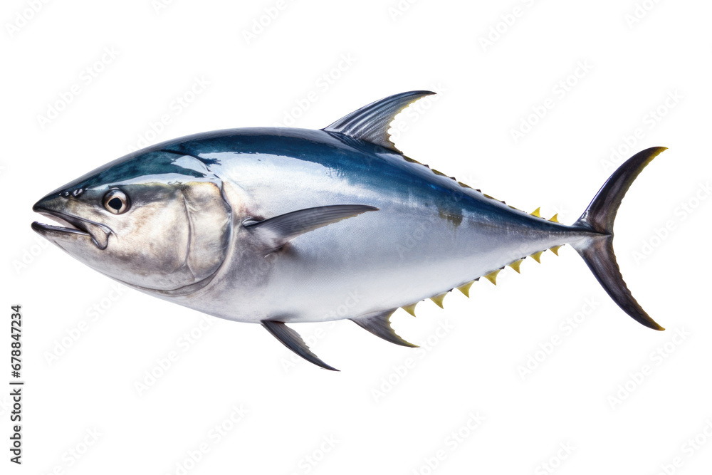 A big tuna fish isolated on a transparent background. A big tuna fish isolated on a transparent background.