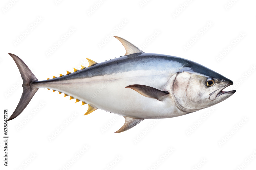 A big tuna fish isolated on a transparent background. A big tuna fish isolated on a transparent background.