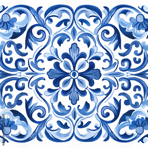 Blue Azulejo Tile