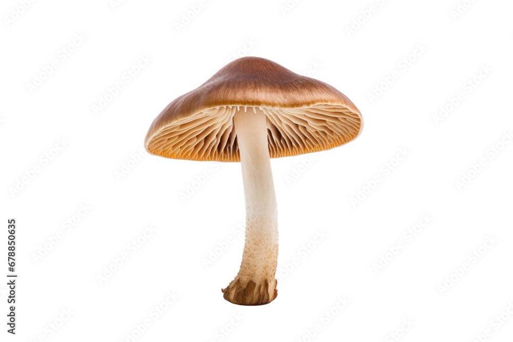 Psilocybin Mushroom isolated on a transparent background.