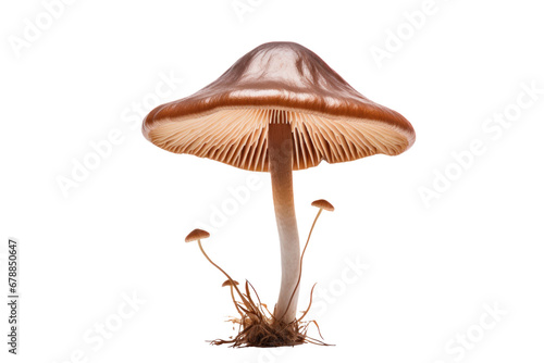 Psilocybin Mushroom isolated on a transparent background.