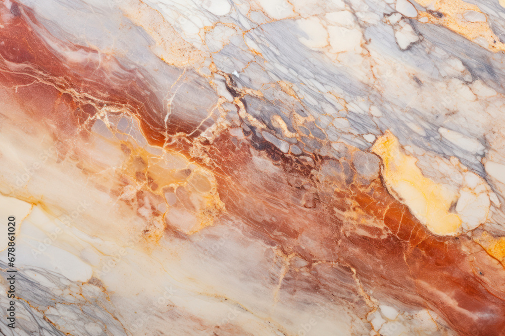 Fototapeta premium Brown marble texture background Marble texture background floor decorative stone interior stone