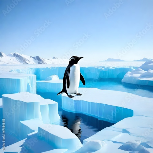 penguin in polar regions