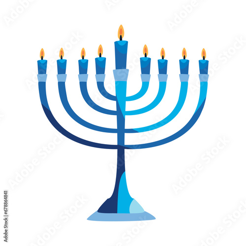 hanukkah menorah lights