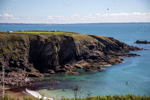 Φωτογραφία St David s Head on the Pembrokeshire coast in Wales, UK.