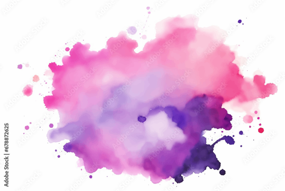 Abstract watercolor background, colorful background vector