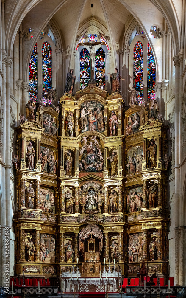 Burgos, Catedral, Retrablo, Altar Mayor