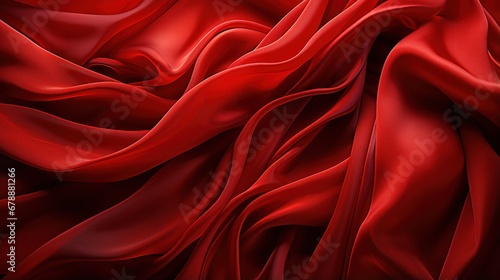 _fabric in vibrant red swirling uhd wallpaper