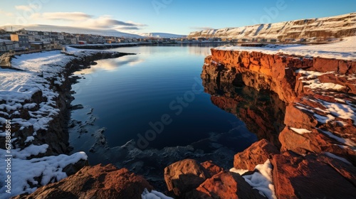 Akureyri Keri volcanic crater lake realism uhd wall paper
