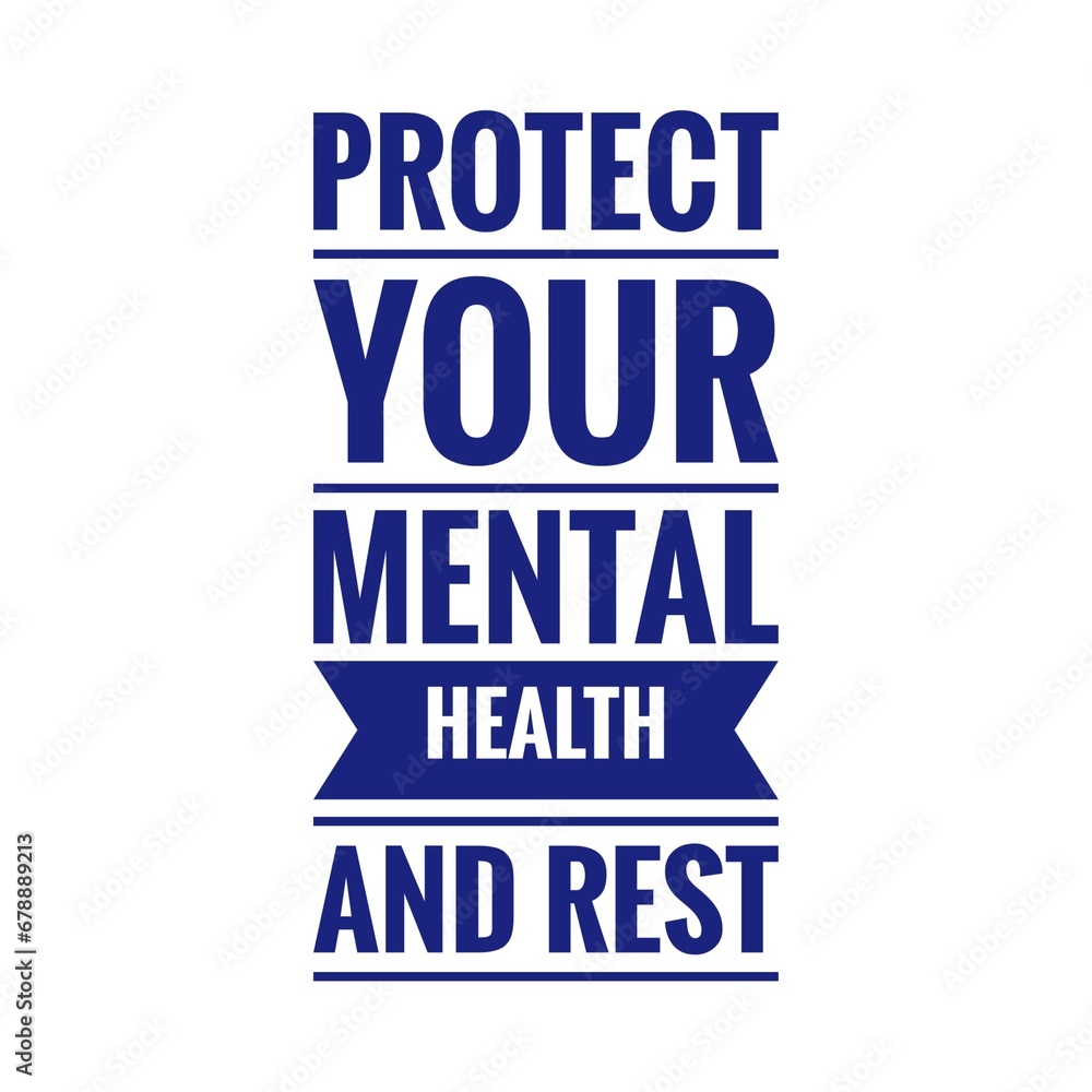 Mental Health Quote Illustration Design Mental Health Quote Illustration Design