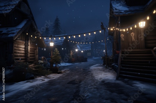 christmas night on christmas town