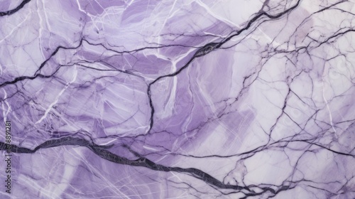 Wallpaper Mural Lavender Marble with Black Veins Horizontal Background. Abstract stone texture backdrop. Bright natural material Surface. AI Generated Photorealistic Illustration. Torontodigital.ca