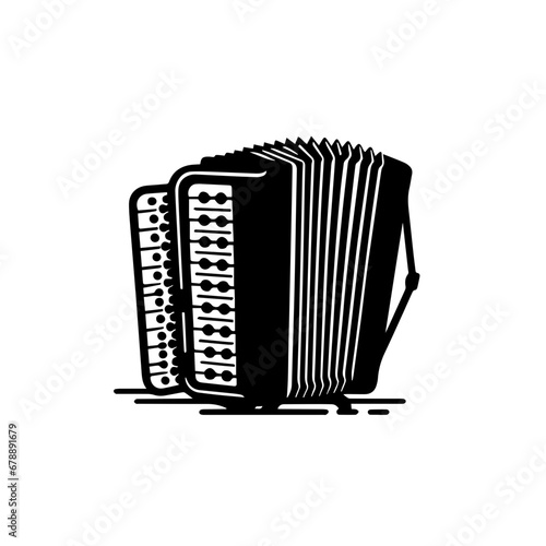 Accordion Vector Logo Art